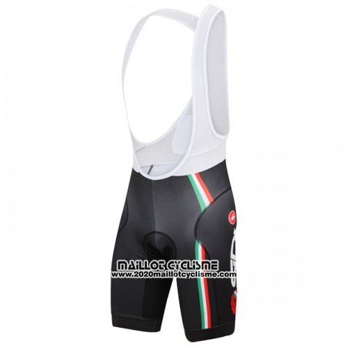 2014 Maillot Ciclismo Castelli SIDI Rouge et Noir Manches Courtes et Cuissard
